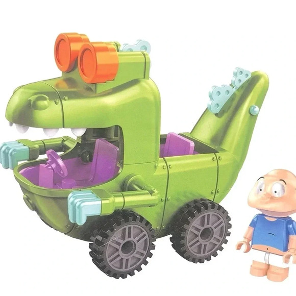 Rugrats - Snap & Switch 35 Piece Tommy & Reptar Wagon Construction Set - BNIB 🦖 - Picture 2 of 4